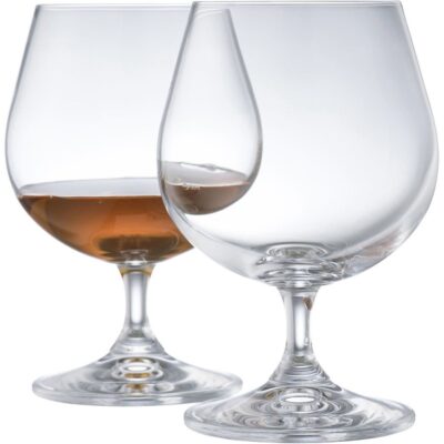 Engraving Galway Crystal Glassware | Engraved Elegance Brandy Balloon Glass Pair