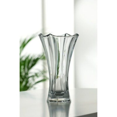 Engraving Galway Crystal Vases | Engraved Dune 12″ Waisted Vase