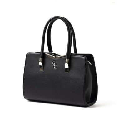 Handbags Galway Irish Crystal Top Handle Bags | Top Handle Bag – Black