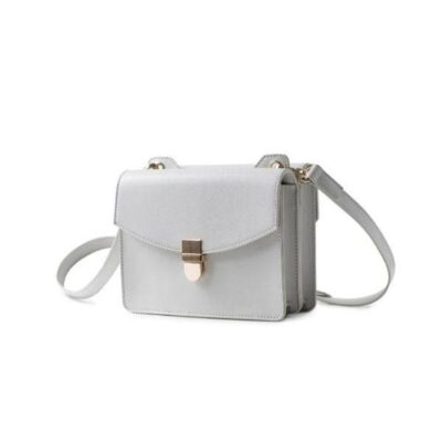 Handbags Galway Irish Crystal Crossbody Bags | Cross Body Double Sided Bag Light Grey