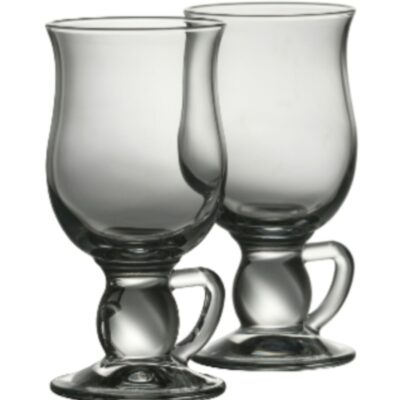 Engraving Galway Crystal Glassware | Engraved Latte Mug Pair