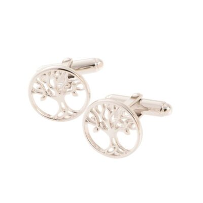 Jewellery Galway Irish Crystal Cufflinks | Cufflinks Tree Of Life