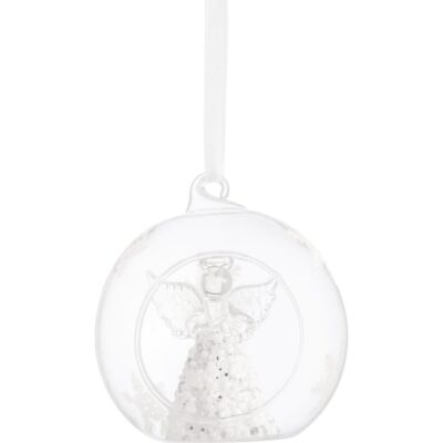 Christmas Galway Crystal  | Angel Hanging Bauble