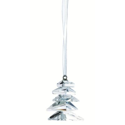 Christmas Galway Crystal  | Modern Christmas Tree Hanging Ornament