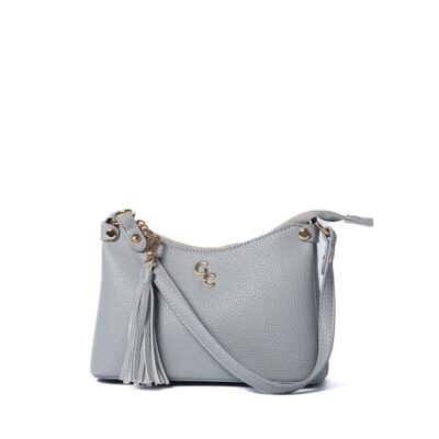 Handbags Galway Irish Crystal Shoulder Bags | Mini Shoulder Bag Cloud Grey