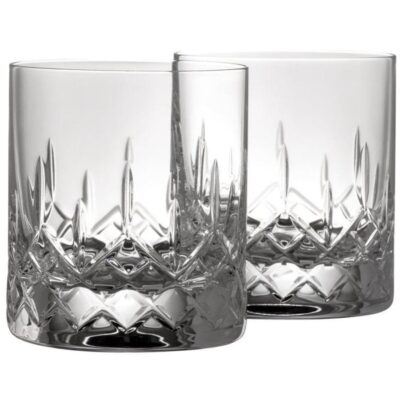 Glassware Galway Crystal WhisWholesale Glasses | Engraved Longford Whiskey Glass Pair