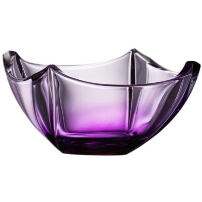 Homeware Galway Crystal Bowls | Amethyst Dune 10″ Bowl