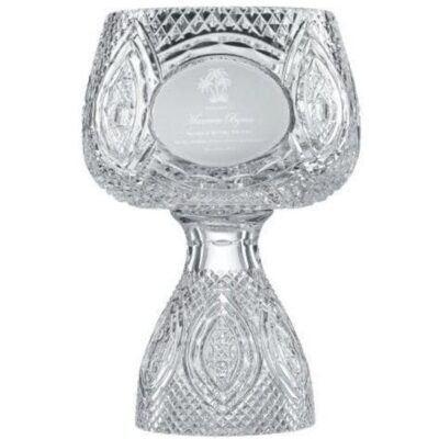 Engraving Galway Crystal Trophies | Engraved Two Piece Punch Bowl