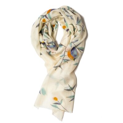 Accessories Galway Irish Crystal Merino Wool Scarves | Little Bird Merino Wool Scarf