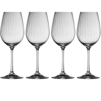 Engraving Galway Irish Crystal Glassware | Engraved Erne Wine Set Of 4