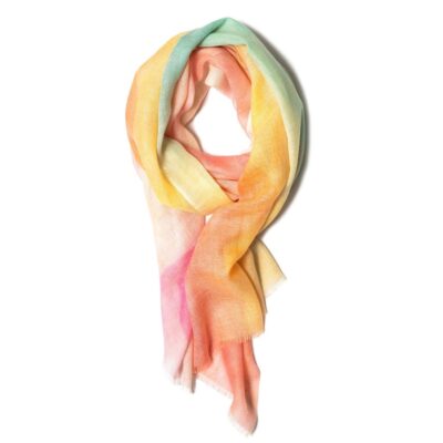 Accessories Galway Irish Crystal Merino Wool Scarves | Bright Pastels Merino Wool Scarf