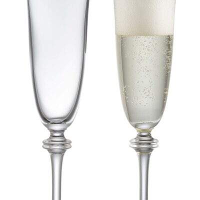 Glassware Galway Crystal Champagne Glasses | Liberty Flute Glass Pair