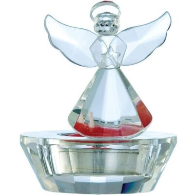 Christmas Galway Crystal  | Angel Votive