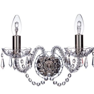 Homeware Galway Irish Crystal Chandeliers | Leenane Wall Sconce Us Fitting