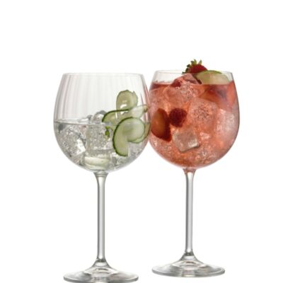 Engraving Galway Crystal Glassware | Engraved Erne Gin & Tonic Glass Pair