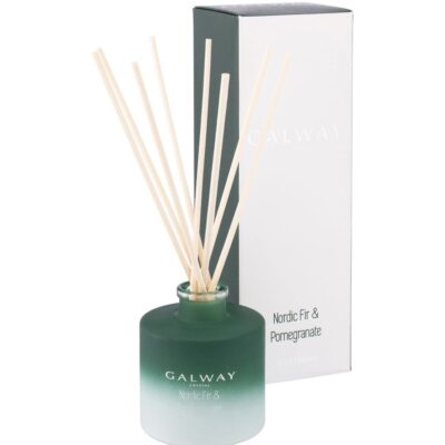 Christmas Galway Crystal  | Nordic Fir & Pomegranate Diffuser